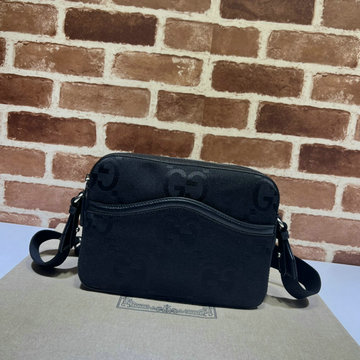 グッチ GUCCI 057-GG675891BQK 2024年最新入荷 ジャンボGG メッセンジャーバッグ 斜め掛け ショルダーバッグ スクエアバッグ クロスボディバッグ