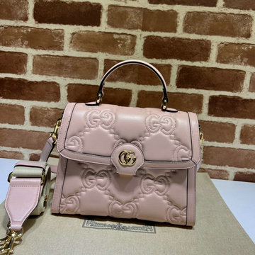 商品名称：グッチ GUCCI 057-GG736877PFH 2024年最新入荷 GGマトラッセ レザー ハンドバッグ トップハンドルバッグ トートバッグ 2way 斜め掛け ショルダーバッグ