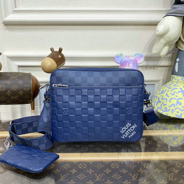 ルイヴィトン LOUISVUITTON 057-N40438 2023年最新入荷 トリオ メッセンジャーバッグ 斜め掛け ショルダーバッグ クロスボディバッグ メンズかばん