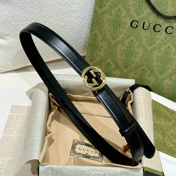 グッチ GUCCI 057-GG774451PBK 2024年最新入荷 インターロッキングG ベルト レディース用 幅25mm