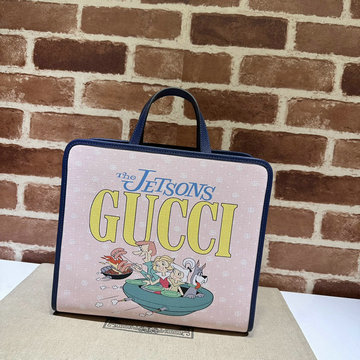 グッチ GUCCI 057-GG605614TFL 2024年最新入荷 ピーターラビットxGUCCI トップハンドルバッグ トートバッグ ハンドバッグ レディースかばん