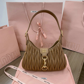 ミュウミュウ MIUMIU GH-MM5BC157BJT 2024年最新入荷 ホーボーバッグ トートバッグ ハンドバッグ ショルダーバッグ クロスボディバッグ レディースかばん