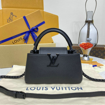 ルイヴィトン LOUISVUITTON 057-M23955 2024年最新入荷 カプシーヌ EW MINI トートバッグ ハンドバッグ 斜め掛け ショルダーバッグ クロスボディバッグ