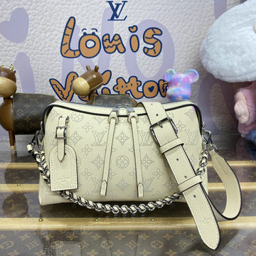 ルイヴィトン LOUISVUITTON 057-M24114 2024年最新入荷 ハンド イット オール PM 斜め掛け ショルダーバッグ クロスボディバッグ マヒナレザー