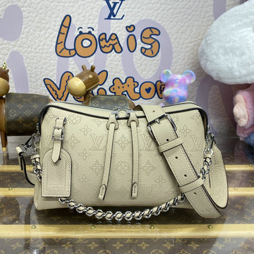 商品名称：ルイヴィトン LOUISVUITTON 057-M24255  2024年最新入荷 ハンド イット オール PM 斜め掛け ショルダーバッグ クロスボディバッグ マヒナレザー
