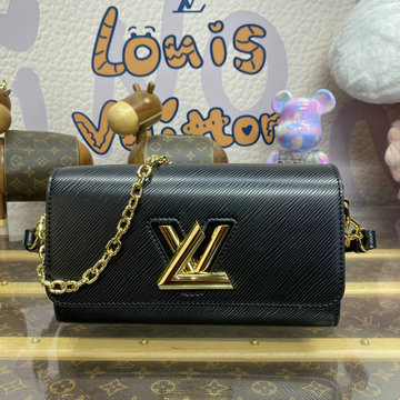 商品名称：ルイヴィトン LOUISVUITTON 057-M24549  2024年最新入荷 ツイスト WEST チェーンポーチ 斜め掛け ショルダーバッグ クロスボディバッグ ウィメンズバッグ