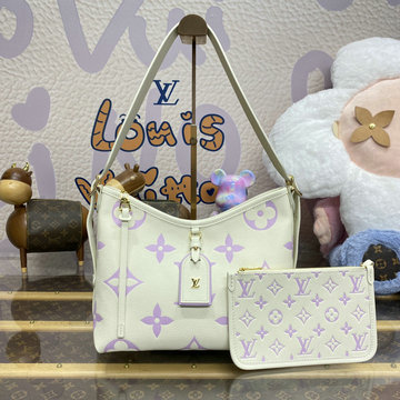 ルイヴィトン LOUISVUITTON 057-M46288Z 2024年最新入荷 キャリーオール ジップ NM PM ホーボーバッグ ハンドバッグ ポーチ付き トートバッグ