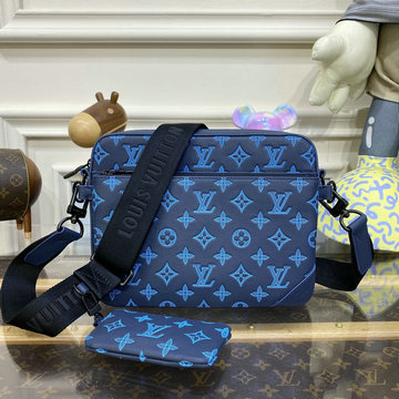 商品名称：ルイヴィトン LOUISVUITTON 057-M46604 2024年最新入荷 トリオ メッセンジャーバッグ 斜め掛け ショルダーバッグ クロスボディバッグ メンズかばん