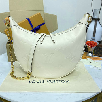 商品名称：ルイヴィトン LOUISVUITTON 057-M46739  2024年最新入荷 ループ ホーボーバッグ 斜め掛け ショルダーバッグ クロスボディバッグ レディースかばん