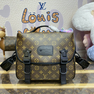 ルイヴィトン LOUISVUITTON 057-M46972 2024年最新入荷 LV トレイル メッセンジャーバッグ 斜め掛け ショルダーバッグ クロスボディバッグ