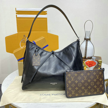 ルイヴィトン LOUISVUITTON 057-M25143 2024年最新入荷 キャリーオール カゴ MM ホーボーバッグ クロスボディバッグ ショルダーバッグ