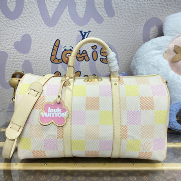 ルイヴィトン LOUISVUITTON 057-N40713  2024年最新入荷 キーポル バンドリエール 50 トートバッグ 旅行かばん トラベルバッグボストンバッグ