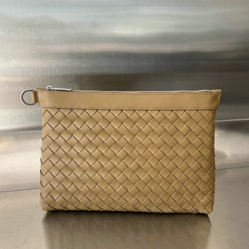 ボッテガヴェネタ BOTTEGAVENETA aj-BOV651852TH 2024年最新入荷 イントレチャート ファスナーポーチ 手持ちかばん クラッチバッグ ビジネスバッグ