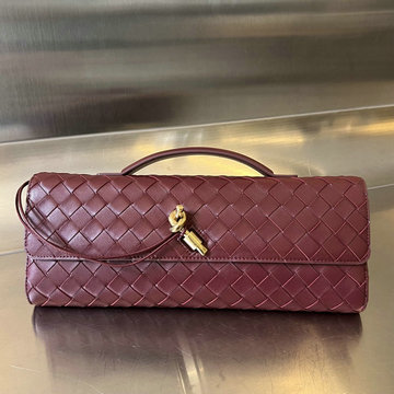 ボッテガヴェネタ BOTTEGAVENETA aj-BOV741511JH 2024年最新入荷 ハンドル付き ロング クラッチバッグ 手持ちかばん イブニングバッグ ウィメンズバッグ