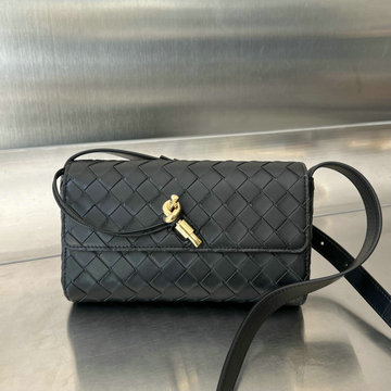 商品名称：ボッテガヴェネタ BOTTEGAVENETA aj-BOV755545BK 2024年最新入荷 ミニ アンディアーモ 斜め掛け ショルダーバッグ クロスボディバッグ ミニバッグ