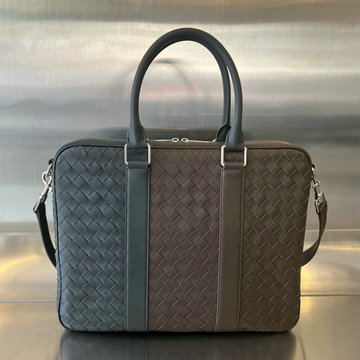 ボッテガヴェネタ BOTTEGAVENETA aj-BOV755128PKK  2024年最新入荷 ラージ イントレチャート ブリーフケース トートバッグメンズかばん ビジネスバッグ