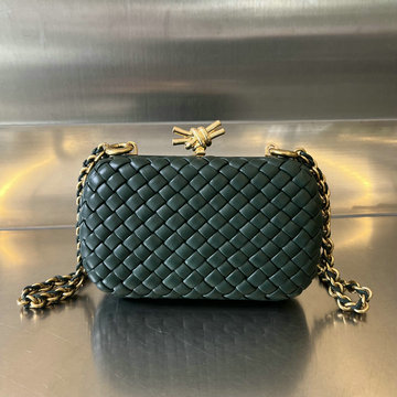 ボッテガヴェネタ BOTTEGAVENETA aj-BOV776662MG 2024年最新入荷 ノット ミノディエール クラッチバッグ チェーンポーチ イブニングバッグ