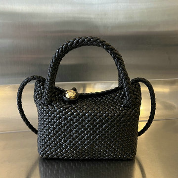 ボッテガヴェネタ BOTTEGAVENETA aj-BOV776755BK  2024年最新入荷 ミニ トスカ トートバッグ ハンドバッグ 2way ショルダーバッグ ウィメンズかばん