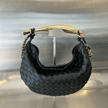 商品名称：ボッテガヴェネタ BOTTEGAVENETA  aj-BOV776768BK 2024年最新入荷 チェーン付き サーディン トートバッグ ハンドバッグ 手持ちかばん 2way ショルダーバッグ