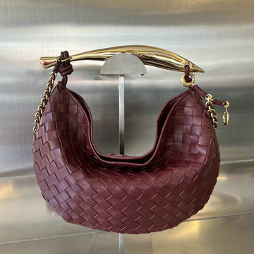 商品名称：ボッテガヴェネタ BOTTEGAVENETA aj-BOV776768JH  2024年最新入荷 チェーン付き サーディン トートバッグ ハンドバッグ 手持ちかばん 2way ショルダーバッグ