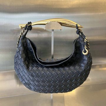 ボッテガヴェネタ BOTTEGAVENETA aj-BOV776768SL  2024年最新入荷 チェーン付き サーディン トートバッグ ハンドバッグ 手持ちかばん 2way ショルダーバッグ