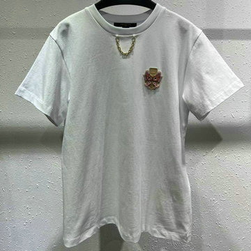 ルイヴィトン LOUISVUITTON XG-TDLV24004 2024年春夏最新入荷 Tシャツ 半袖 ショートスリーブ スウェットシャツ 短袖 クルーネック トップス レジャーシャツ