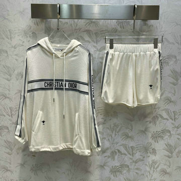商品名称：クリスチャンディオール CHRISTIAN DIOR XG-TZCD24001  2024年春夏最新入荷 セットアップ スーツ ショートスリーブ フーディー パーカー ショートパンツ