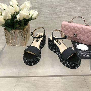 シャネル CHANEL 26-CHJ24018 2024年最新入荷 スリングバック 厚底サンダル サマーサンダル ビーチサンダル レディースシューズ 靴