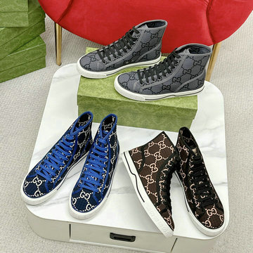 商品名称：グッチ GUCCI 26-GGJ24001 2024年最新入荷 ハイカット キャンパススニーカー レースアップシューズ カジュアルシューズ スポーツシューズ 男女兼用