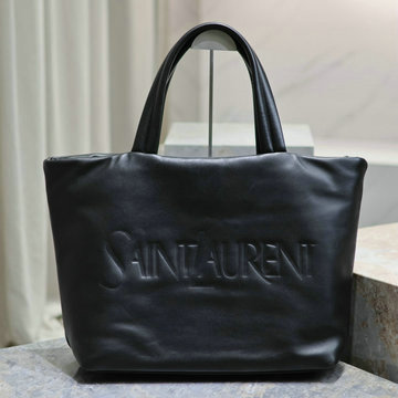 イヴサンローラン Saint laurent YSL 99-YSL379269PBK  2024年最新入荷 ワイドパファートートバッグ ハンドバッグ メンズかばん SAINT LAURENT