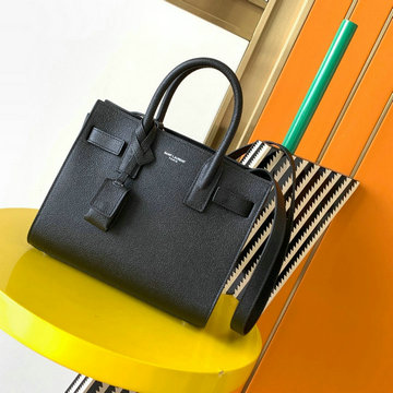 イヴサンローラン Saint laurent YSL 99-YSL398711BK 2024年最新入荷 サック ド ジュール ナノ トートバッグ ハンドバッグ 2way ショルダーバッグ