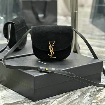 イヴサンローラン Saint laurent YSL 99-YSL619740RBKv 2024年最新入荷 カイア スモールフラップバッグ 斜め掛け ショルダーバッグ クロスボディバッグ