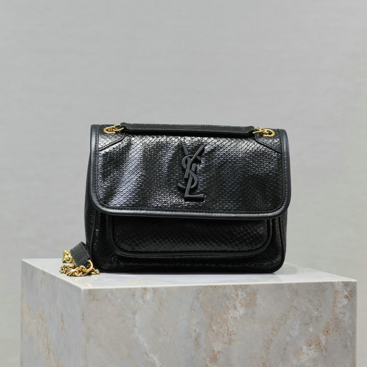 イヴサンローラン Saint laurent YSL 99-YSL633151SBK 2024年最新入荷 ニキ スモール メッセンジャーバッグ 斜め掛け ショルダーバッグ