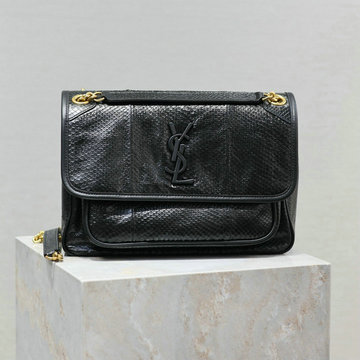イヴサンローラン Saint laurent YSL 99-YSL633158SBK 2024年最新入荷 ニキ ミディアム メッセンジャーバッグ 斜め掛け ショルダーバッグ ウィメンズかばん