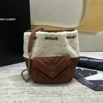 イヴサンローラン Saint laurent YSL 99-YSL701631RSF 2024年最新入荷 JOE V ミニバケットバッグ 斜め掛け ショルダーバッグ クロスボディバッグ