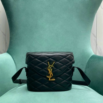 イヴサンローラン Saint laurent YSL 99-YSL710080BK 2024年最新入荷 JUNE BOX ミニバッグ 斜め掛け ショルダーバッグ クロスボディバッグ レディースかばん