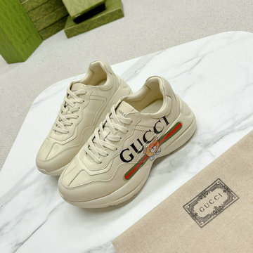 グッチ GUCCI 26-GGJ24012XX  2024年最新入荷 スニーカー レースアップシューズ カップルタイプ カジュアルシューズ スポーツシューズ 男女兼用