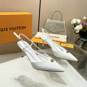 ルイヴィトン LOUISVUITTON  26-LVJ24003ZQ 2024年最新入荷 ウィメンズ スリングバック パンプス ミドルヒールシューズ ローファー レディースシューズ