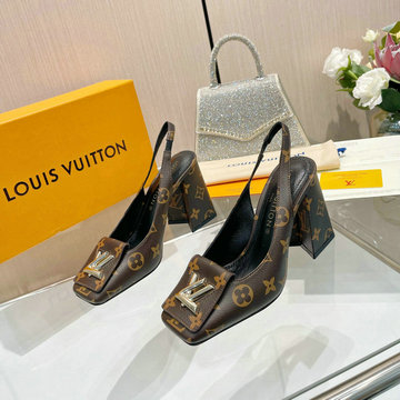 ルイヴィトン LOUISVUITTON  26-LVJ24004GP 2024年最新入荷 ウィメンズ スリングバック パンプス ハイヒールシューズ ローファー レディースシューズ