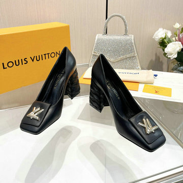 ルイヴィトン LOUISVUITTON 26-LVJ24005GP  2024年最新入荷 ウィメンズ パンプス ハイヒールシューズ ローファー レディースシューズ
