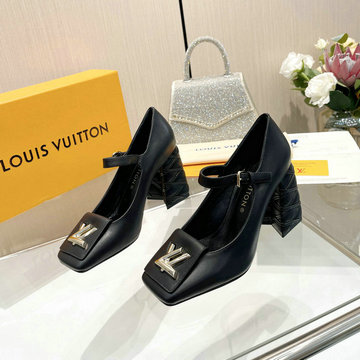 ルイヴィトン LOUISVUITTON 26-LVJ24006GP 2024年最新入荷 ウィメンズ パンプス ハイヒールシューズ ローファー レディースシューズ