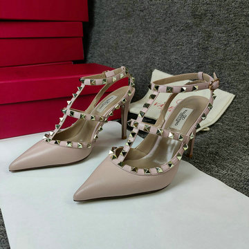 商品名称：ヴァレンティノ Valentino 26-VTJ24024QJLF 2024年最新入荷 ロックスタッズ スリングバック パンプス ハイヒールシューズ ピンヒール レディースシューズ 靴
