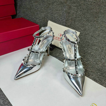 商品名称：ヴァレンティノ Valentino 26-VTJ24024QQPY 2024年最新入荷 ロックスタッズ スリングバック パンプス ハイヒールシューズ ピンヒール レディースシューズ 靴