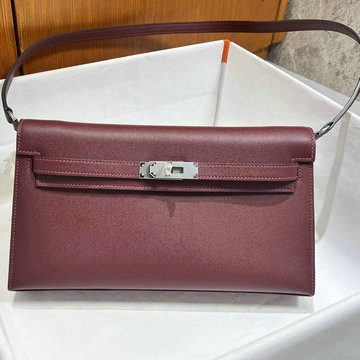 エルメスHERMES 063-HKE28MDYZH2024最新入荷 Kelly Elan ホーボーバッグ 斜め掛け ショルダーバッグ クロスボディバッグ