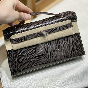 エルメスHERMES 063-HKL22XP 2024最新入荷 ケリー ポシェット トップハンドルバッグ トートバッグ ハンドバッグ フラップバッグ レディースかばん