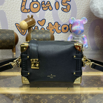 ルイヴィトン LOUISVUITTON 057-M23817 2024年最新入荷 サイドトランク PM スクエアバッグ 斜め掛け ショルダーバッグ レディースかばん クロスボディバッグ