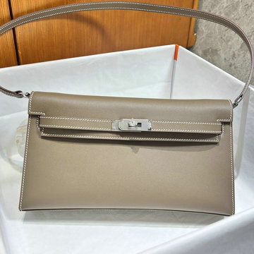 エルメスHERMES 063-HKE28MDYDH　2024最新入荷 Kelly Elan ホーボーバッグ 斜め掛け ショルダーバッグ クロスボディバッグ