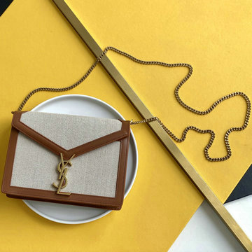 イヴサンローラン Saint laurent YSL 99-YSL532750BZS 2024年最新入荷 チェーン フラップバッグ 斜め掛け ショルダーバッグ クロスボディバッグ