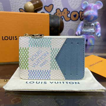 ルイヴィトン LOUISVUITTON 057-N40639 2024年最新入荷 新作 ポルト カルト ロミー カードケース 小銭入れ コインケース ダミエ キャンバス 短財布