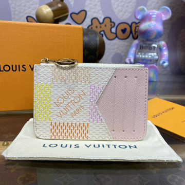 ルイヴィトン LOUISVUITTON  057-N40639F 2024年最新入荷 新作 ポルト カルト ロミー カードケース 小銭入れ コインケース ダミエ キャンバス 短財布